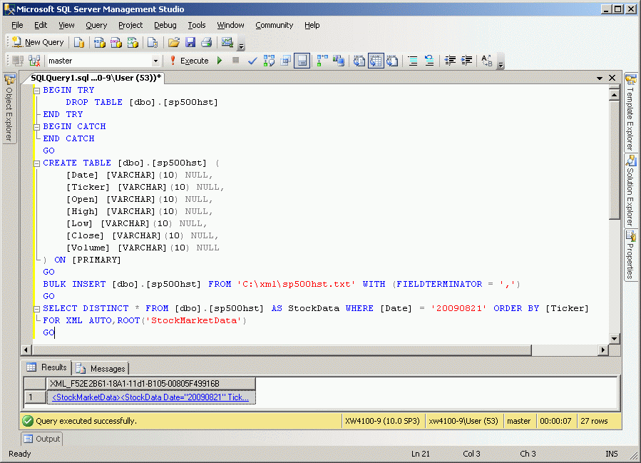 Basics Of XML And SQL Server Part 2 Shredding XML SQLServerCentral   12911 